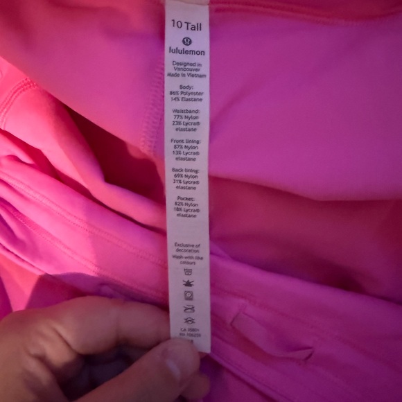 Lululemon Athletica Pink Mini Skirt - Picture 6 of 6